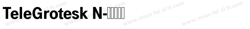 TeleGrotesk N字体转换
